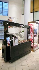 什器デザイン｜MIYAMOTOしふぉん NU茶屋町期間限定ワゴン｜物販｜大阪市｜オープン致しました