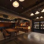 飲食店舗デザイン設計事例-錢屋カフヱー(ぜにや)-飲食店全景