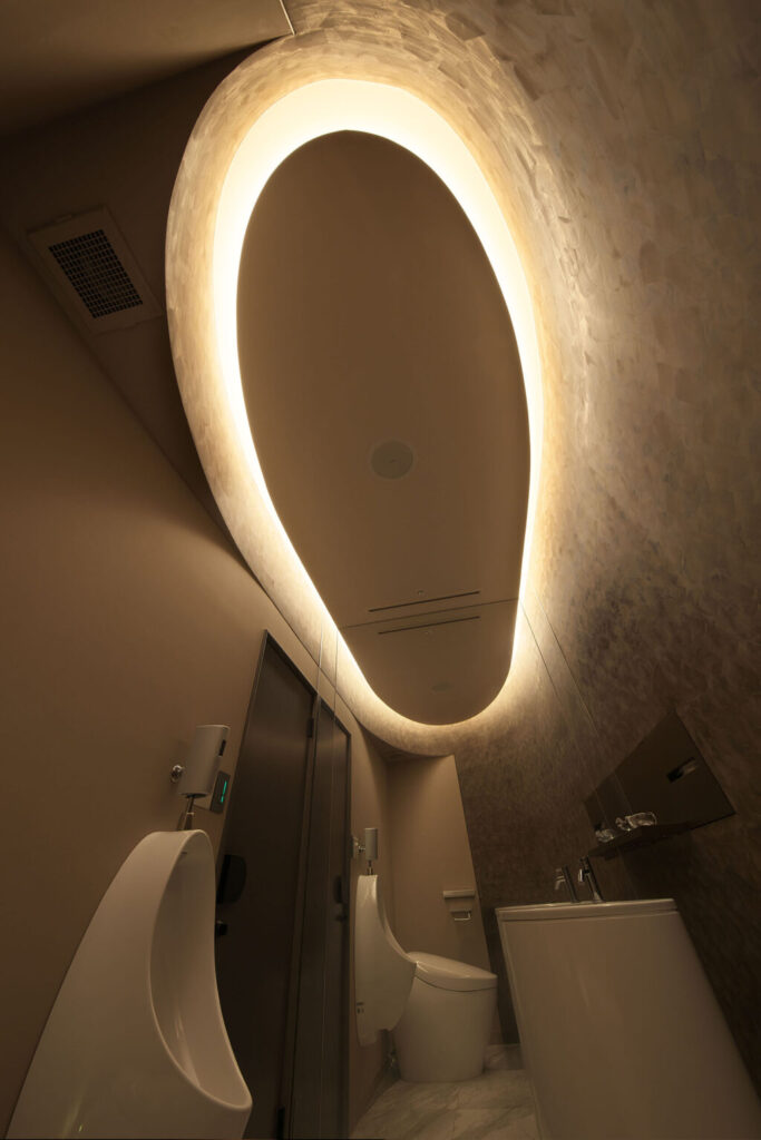 空間リノベーションデザイン実績事例、住宅、奈良富雄の家、トイレの間接照明