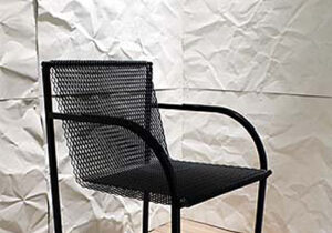 倉俣史朗さんデザインのエキスパンドメタルチェア