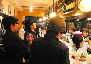 大阪のスペイン料理レストラン、ピエドラ、オープニングレセプションパーティーの様子