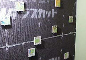 店舗デザインレポート｜ピエドラ｜飲食｜大阪｜19.タイルレイアウトを即興的に決める