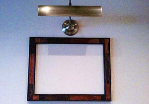 大阪のスペイン料理レストラン、私が絵を描くことになったピエドラの壁の額