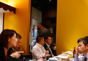 大阪市のポルトガル料理ワインレストラン、ヴィノテカ・ポルトガリア、オープニングレセプションパーティの様子